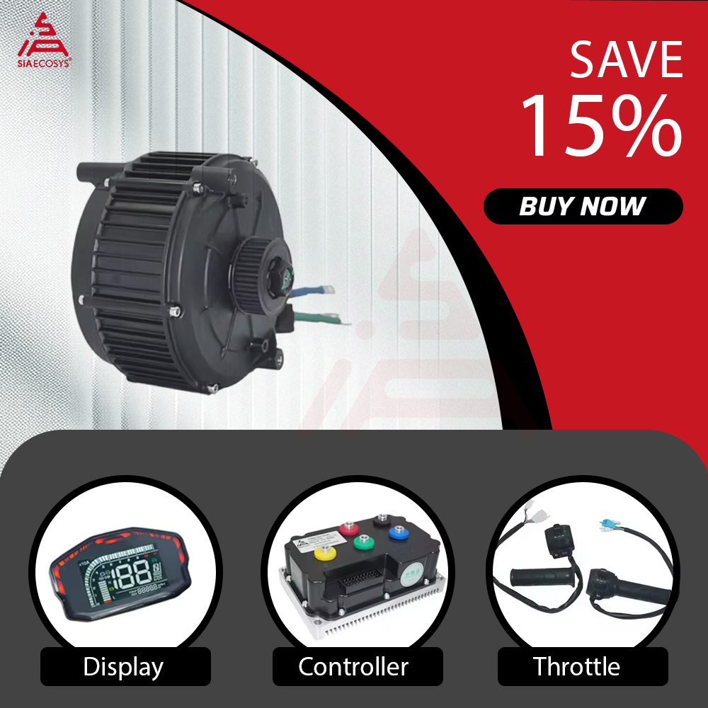 Mid Drive Motor Kit 72V 5000W - Kit de Motor de Accionamiento Medio