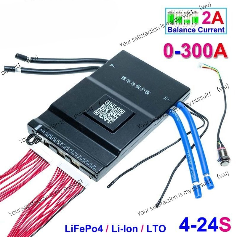 Smart Bms 24S 200A Bluetooth Lifepo4 - Batería inteligente Bluetooth de equilibrio activo