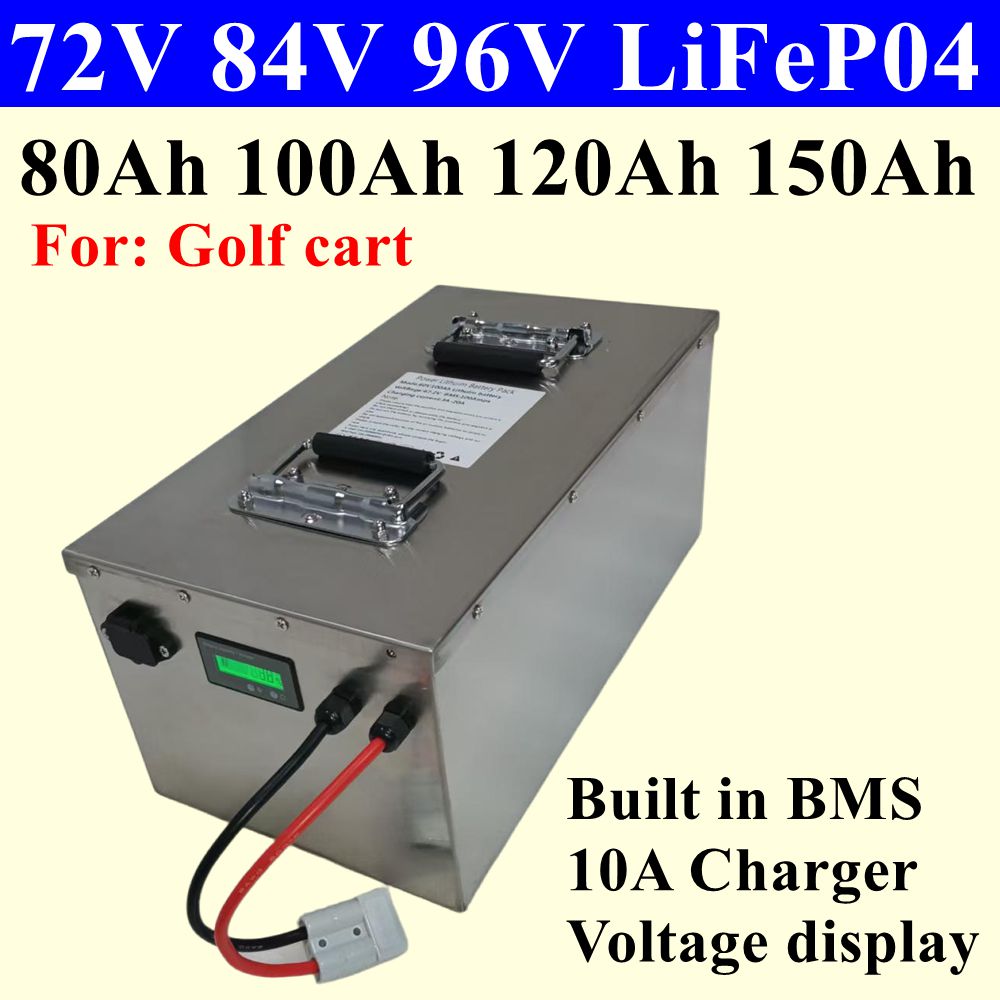 Lifepo4 72V 100Ah Battery Pack Ev - Paquete de Baterías LIFEPO4 de 24S