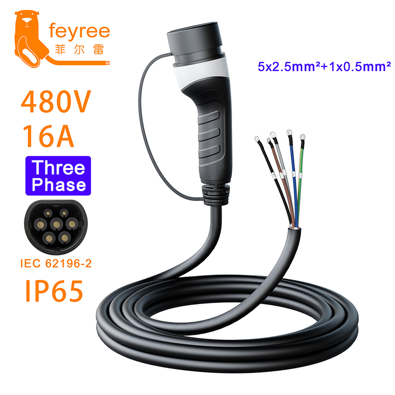 Ev Charger Type 2 22Kw 32A 3 Phase - Cargador Feyree trifásico para vehículos eléctricos,