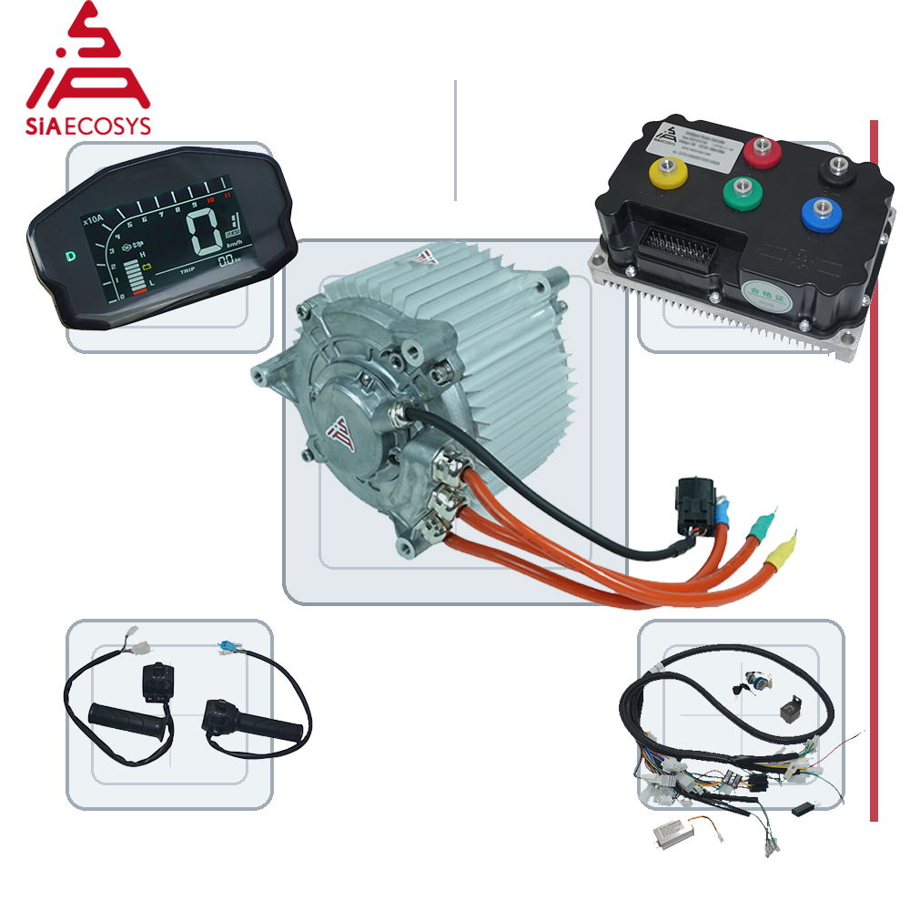 Mid Drive Motor Kit 72V 5000W - Kit de Motor de Tracción Media