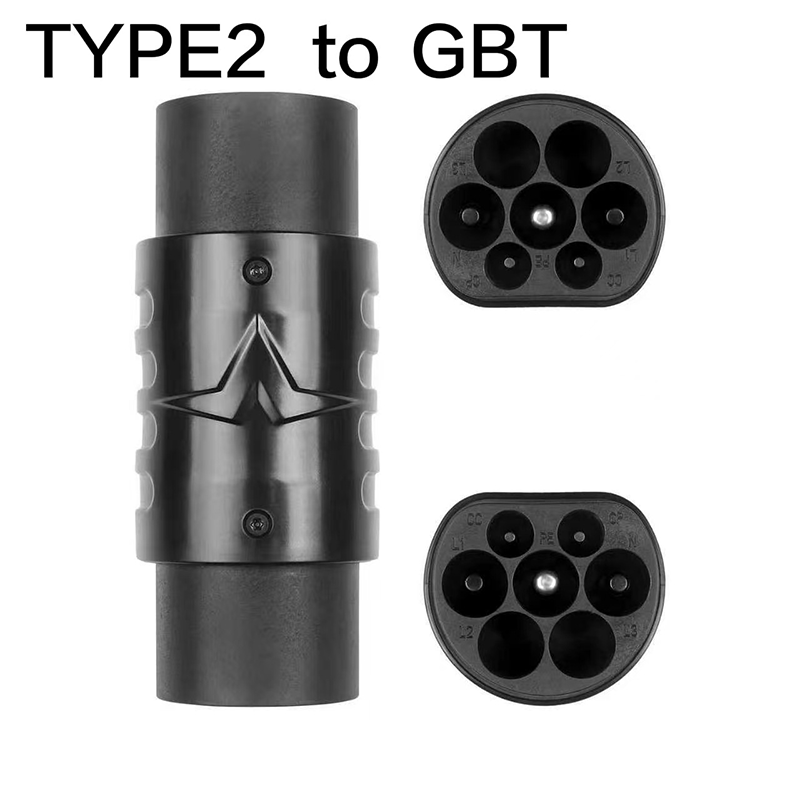 Ev Charger Type 2 22Kw 32A 3 Phase - Adaptador Tipo 2 a GBT 32A