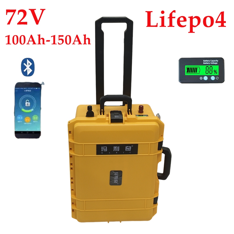 Lifepo4 72V 100Ah Battery Pack Ev - Batería de litio LiFepo4 impermeable de