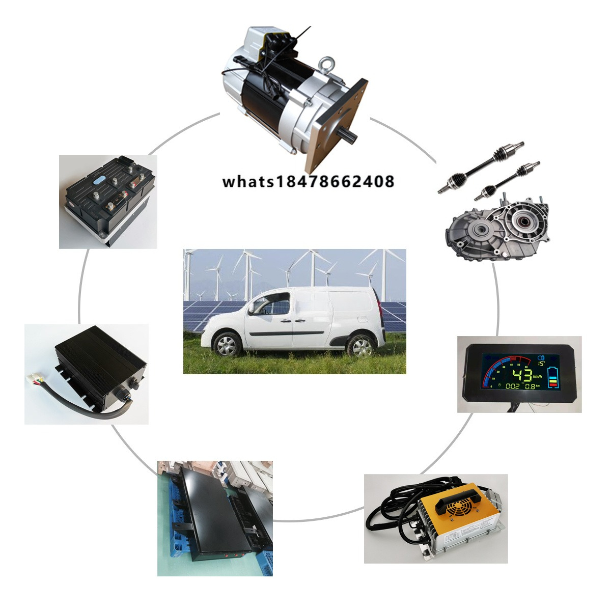 Kit de Conversión Eléctrica pa - Ev Electric Motor Conversion Kit Car reseña y precio