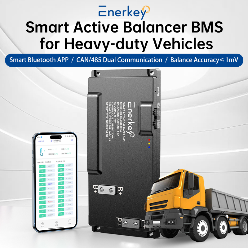 Enerkey Smart BMS 16S-24S 200A - Smart Bms 24S 200A Bluetooth Lifepo4 reseña y precio
