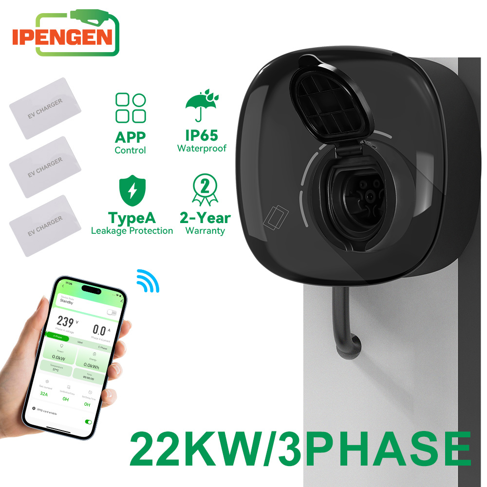 Cargador de Vehículos Eléctric - Ev Charger Type 2 22Kw 32A 3 Phase reseña y precio