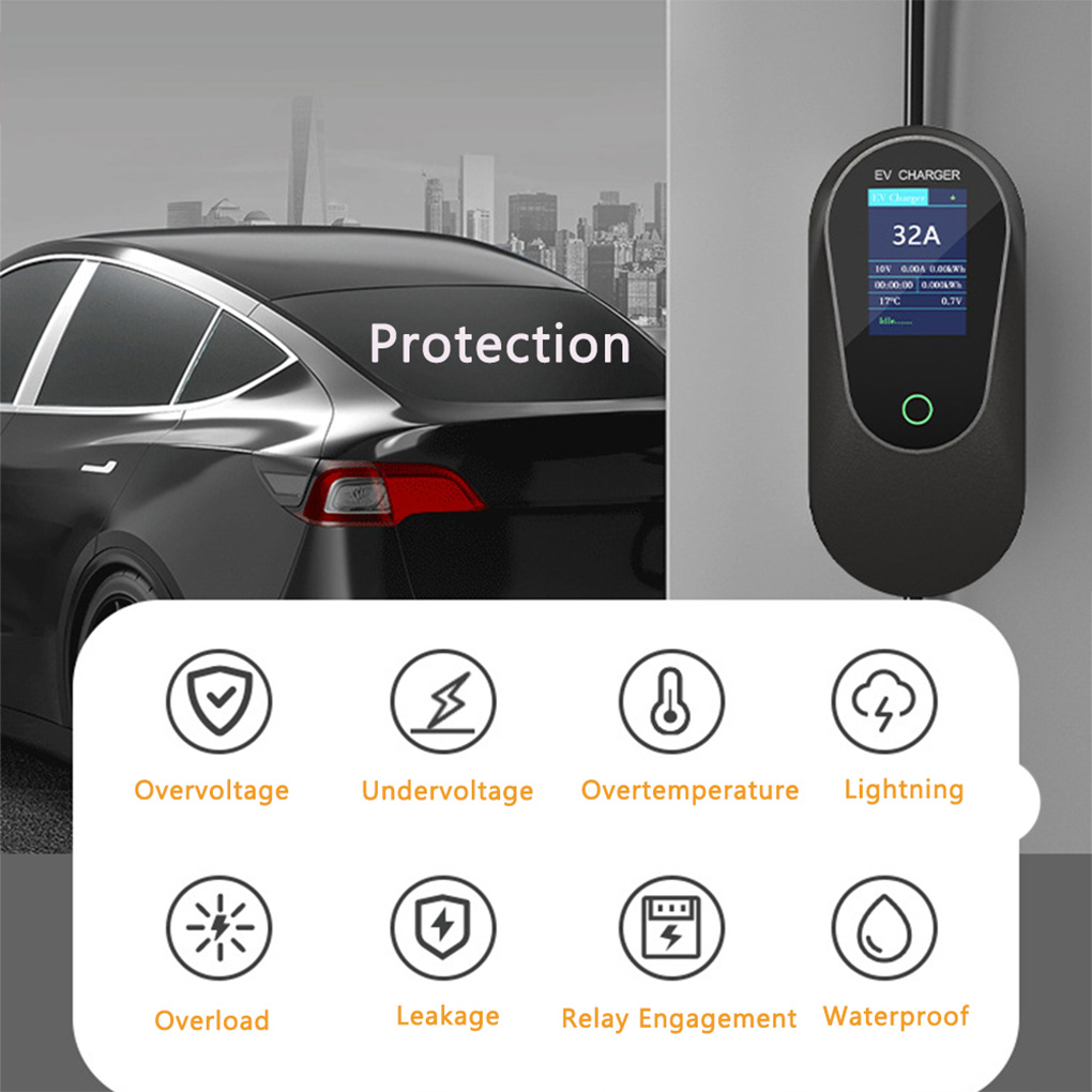 Cargador EV portátil tipo 2, 2 - Ev Charger Type 2 22Kw 32A 3 Phase reseña y precio