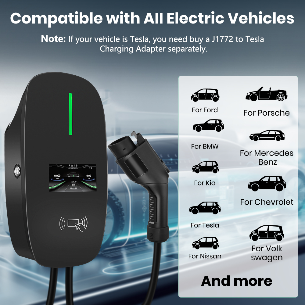Cargador EV Junsun Nivel 2, 48 - J1772 Evse 32A Level 2 Charger reseña y precio