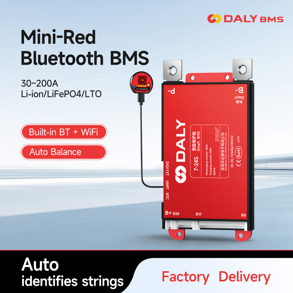 Daly Smart BMS 30A 40A 60A 80A - Smart Bms 24S 200A Bluetooth Lifepo4 reseña y precio