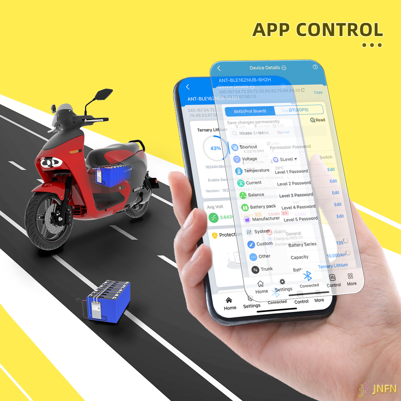 Placa de protección de batería - Smart Bms 24S 200A Bluetooth Lifepo4 reseña y precio