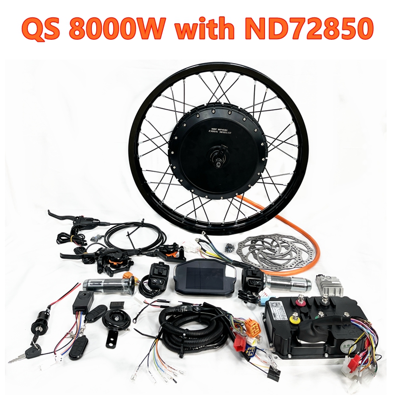 Kit de motor de rueda sin esco - Fardriver Nd72850 Controller reseña y precio